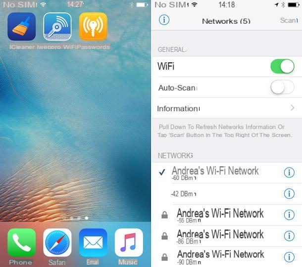 Cómo averiguar las contraseñas de WiFi con iPhone