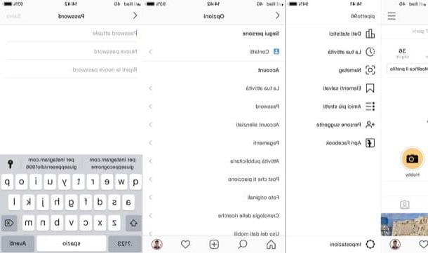 How to change Instagram password without email