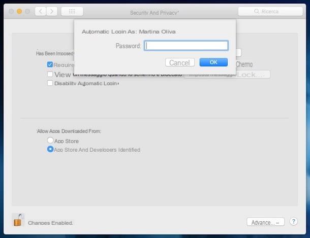 How to set passwords on Mac
