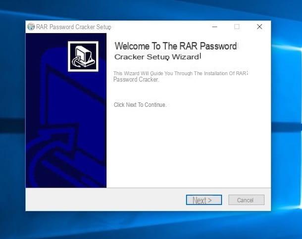 As rimuovere the password gives file RAR