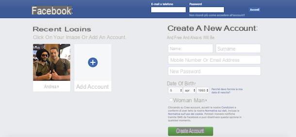 Comment entrer sur Facebook sans email ni mot de passe