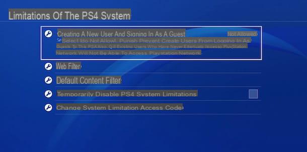 Comment mettre le mot de passe sur la PS4