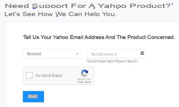 How to recover Yahoo password