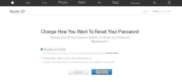 How to recover password