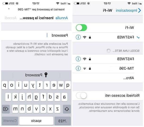 How to share iPhone WiFi password