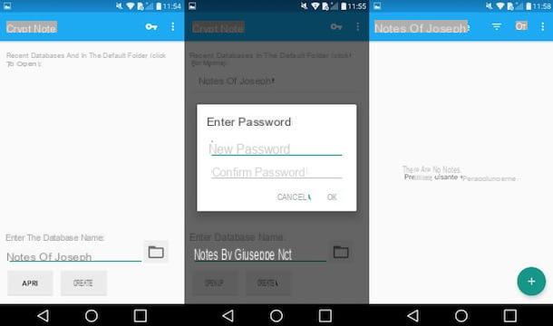 How to password protect notes and secrets